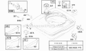 Fuel Tank Assy Hoses Diagram and Parts List for  Briggs and Stratton Engine